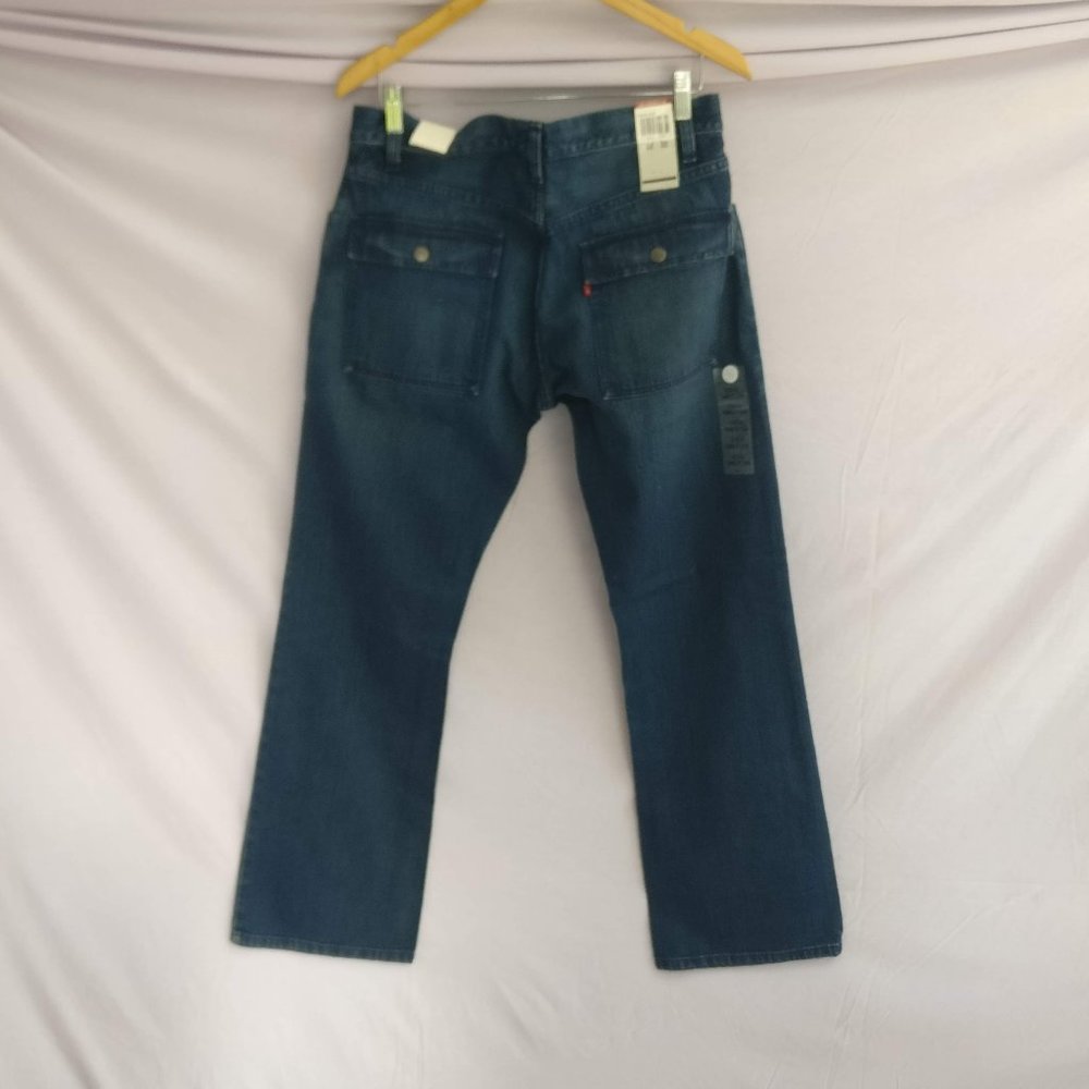 RaRe Levis Women Rambler Flared Bootcut Jeans w32 +MEASUREMENT Cargo snap Pocket